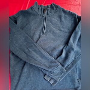 Men’s zip up crewneck